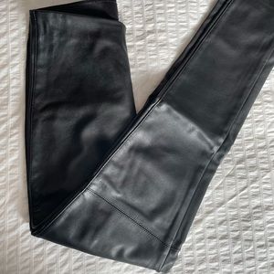 H&M Leather Leggings